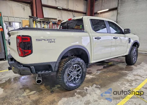 2025 Ford Ranger Xlt z USA, uszkodzony, nr VIN 1FTER4HPXSLE41785